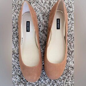 Nine West Women's Camel Suede Flats